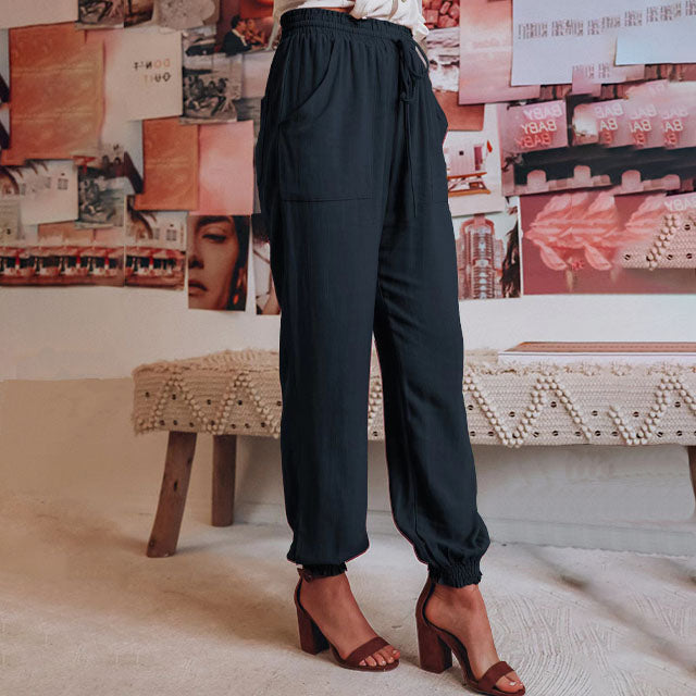 Kaeli – Pantalons Élegants à Cordon