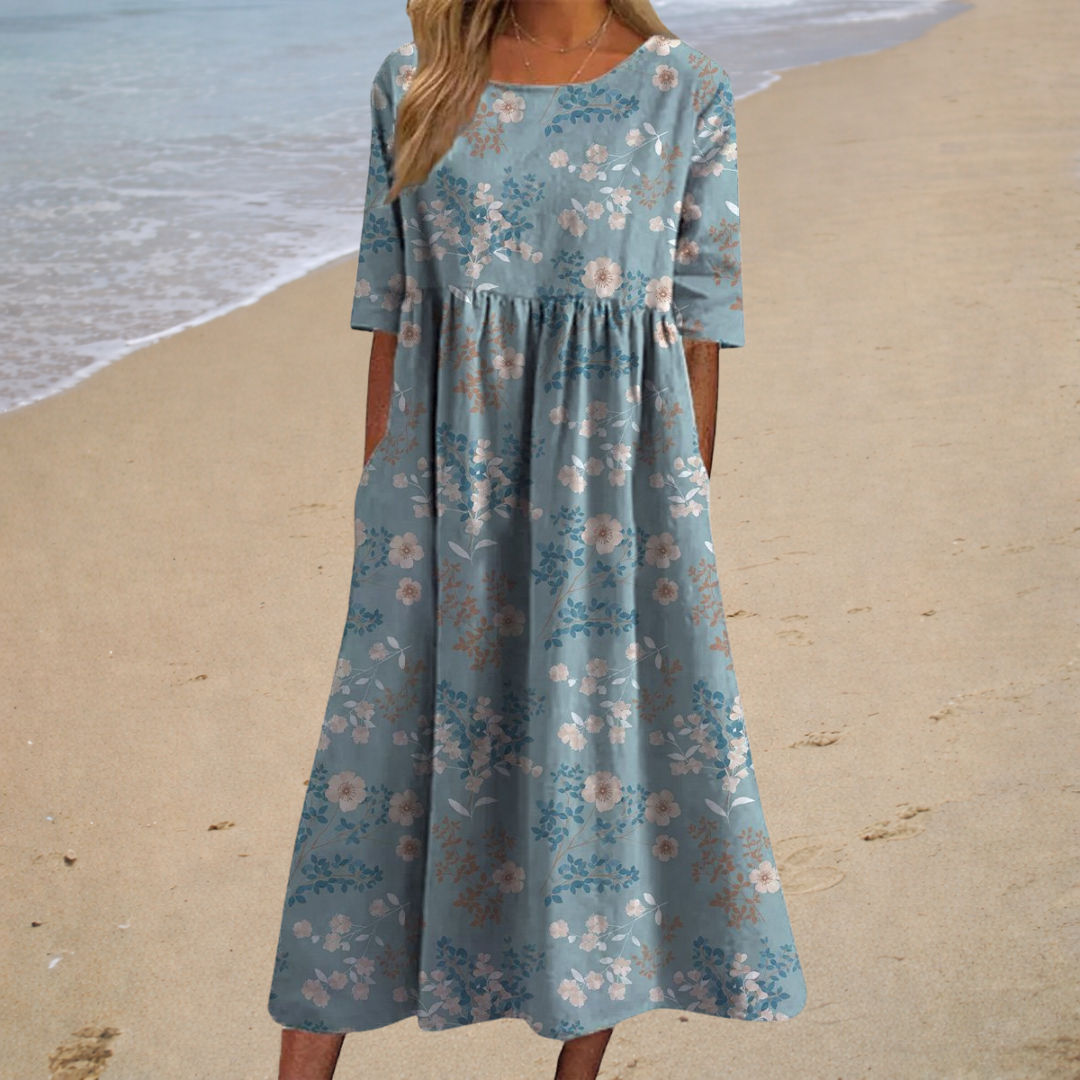 Robe longue fluide chic et confortable