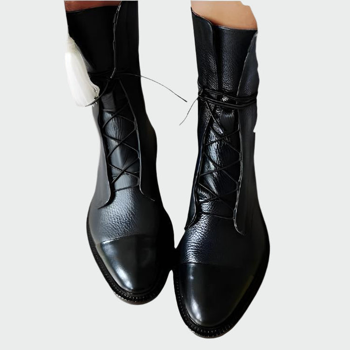 Bottes orthopédiques en cuir