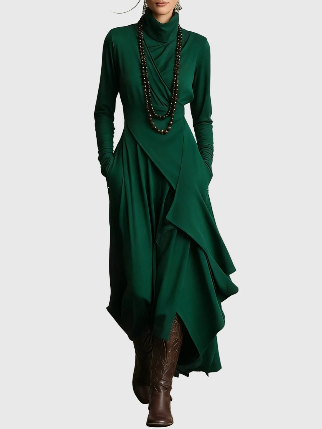 Violet | Robe Maxi Plissée