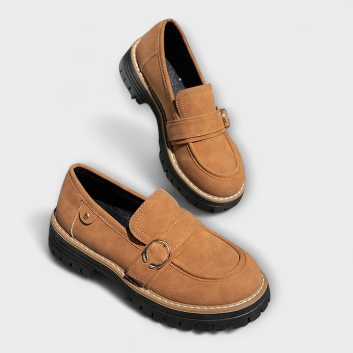Lora™ | Mocassins Casual à Bout Rond