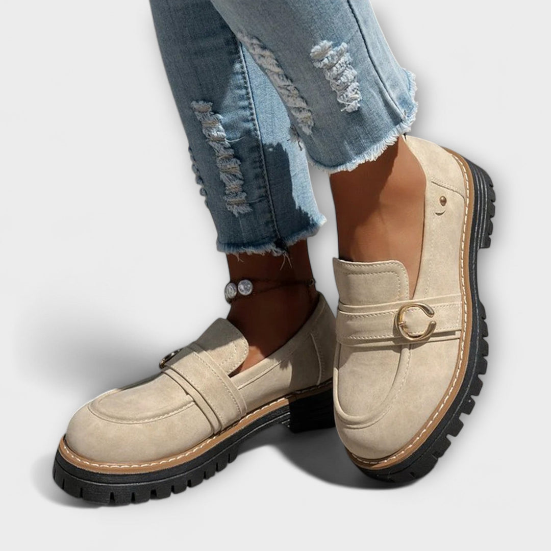 Lora™ | Mocassins Casual à Bout Rond